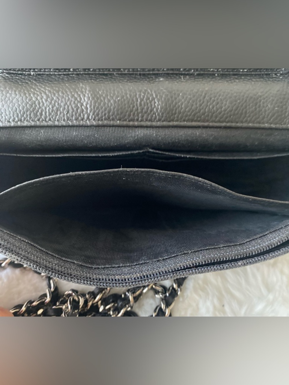 ❤️ CHANEL Caviar Timeless CC Wallet on Chain - Picture 7 of 17